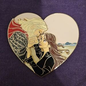 "Marvel Jane & Thor Heart" Fantasy Pin